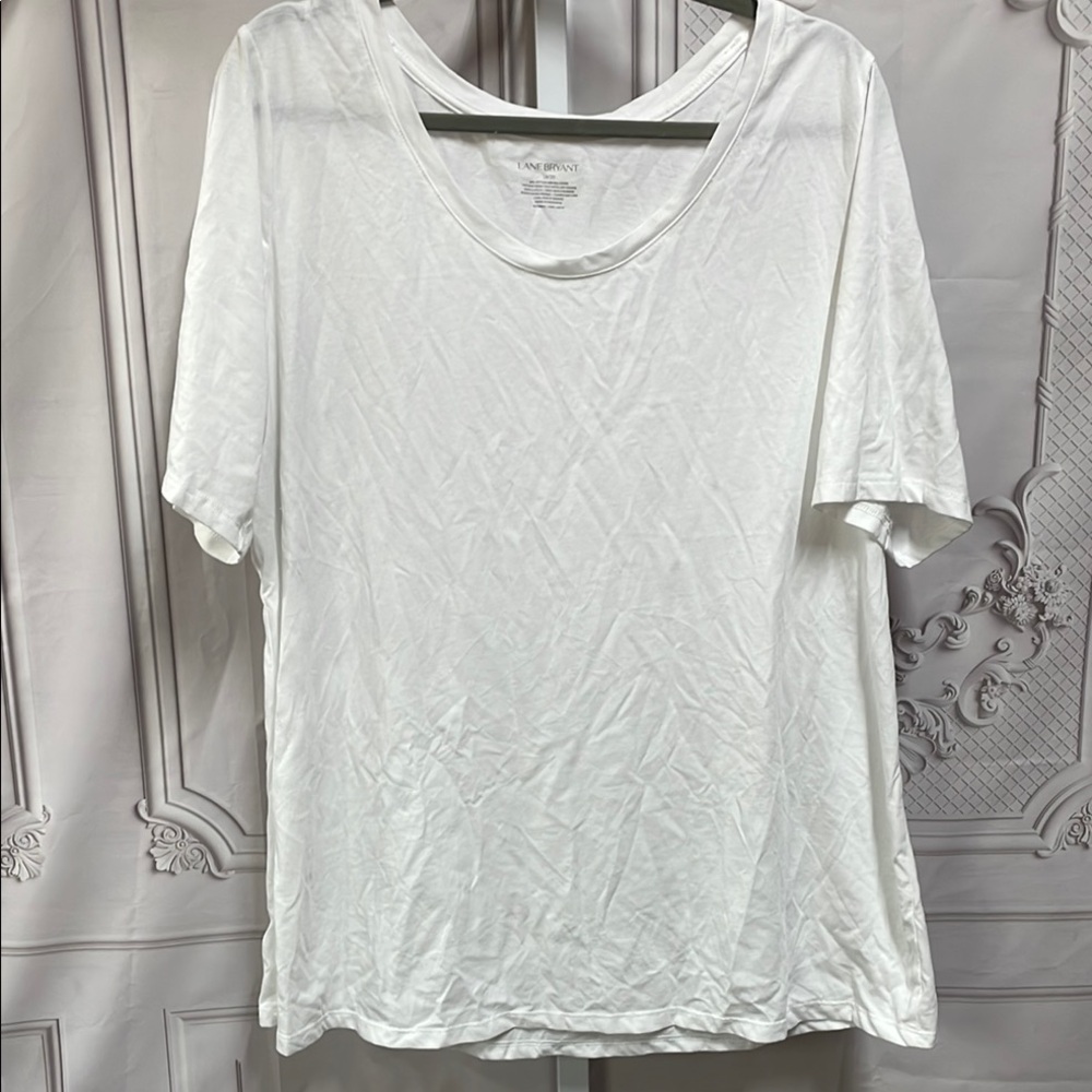 Lane Bryant size 18/20 plus Women's White T-Shirt